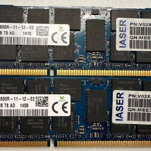 SK海力士 (SK Hynix) 16G PC3L-12800R 1600 ECC HMT42GR7AFR4A-PB 伺服器內存 DDR3...