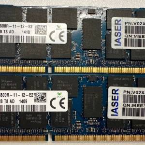 SK海力士 (SK Hynix) 16G PC3L-12800R 1600 ECC HMT42GR7AFR4A-PB 伺服器內存 DDR3...