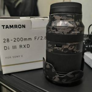 Tamron 28-200mm F2.8-5.6 Di III RXD