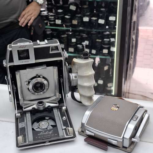LINHOF TECHNIKA 6x7 SCHNEIDER ANGULON 65MM F6.8 全正常 帶磨沙