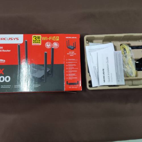 Mercusys AX1500 wifi 6 router 路由器