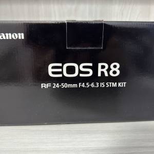 Canon EOS R8 相機套裝（贈送RF35mm F1.8 MACRO IS STM鏡頭）