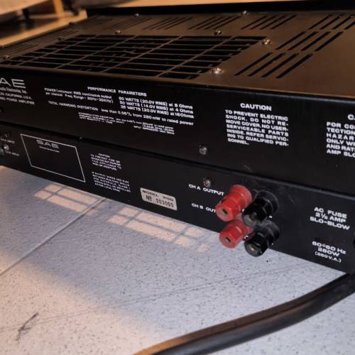 SAE 3100 後級擴音器 power amp