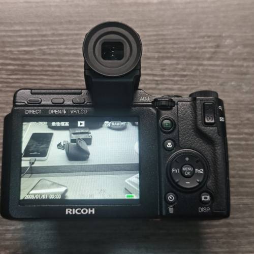 理光 Ricoh GXR + A12 m mount 模組 + evf vf2