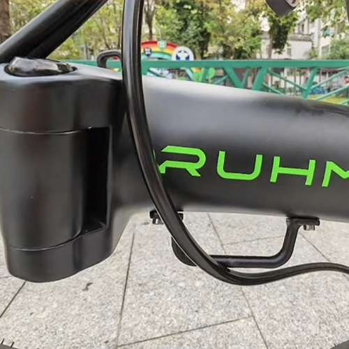 ( 重量 6.6kg ) 2026 RUHM 5DII 7速桶軸油剎碳纖維三折叠車  送前後蛙燈叮叮