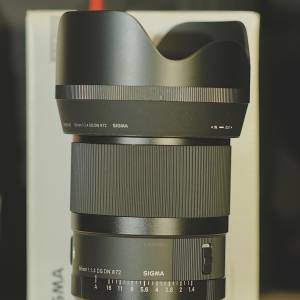 Sigma 50mm f1.4 DG DN Art