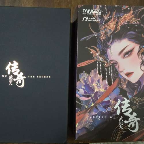 唐族 Tangzu 武則天&middot;傳奇 (Legend) 雙平  板耳機- 標配 FA 線
