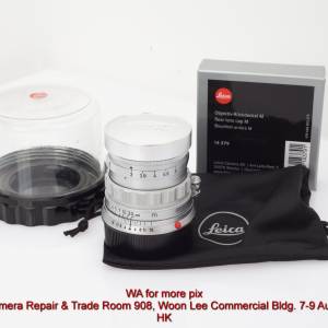 Beautiful Leica Summicron 50 f2 Scallop Rigid Transitional Coating, All Original