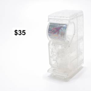 迷你扭蛋機-新色版  white #扭蛋