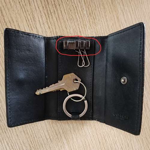 正牌子 Coach 黑色 匙包