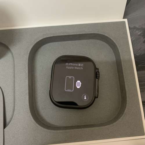 US Apple Watch Ultra 3 GPS+Cellular 49mm Black Titanium Case Black Ocean Band...
