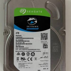 已使用 二手 硬碟 SEAGATE 4TB HDD HD HARDDISK SATA