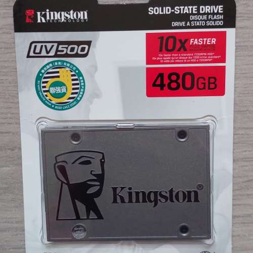 Kingston UV500 480GB SSD 100% New