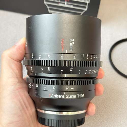7Artisans Cinema Lens 25mm T1.05 (Fujifilm FX Mount)