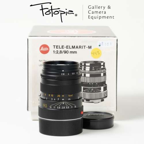 || Leica Tele-Elmarit-M 90mm F2.8 - v2 / Thin 90 with packing ||
