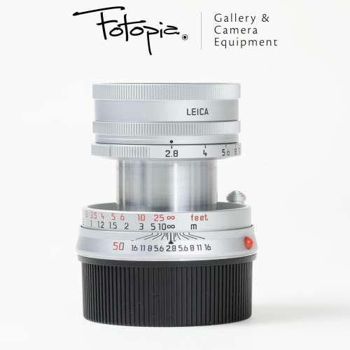 || Leica Elmar-M 50mm F2.8 - Silver / v2 / M6J with lens hood ||