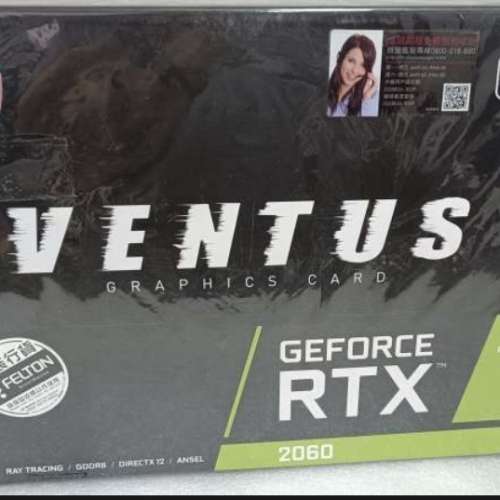 MSI GeForce RTX 2060 Ventus 12G OC 極新 只系用左1星期