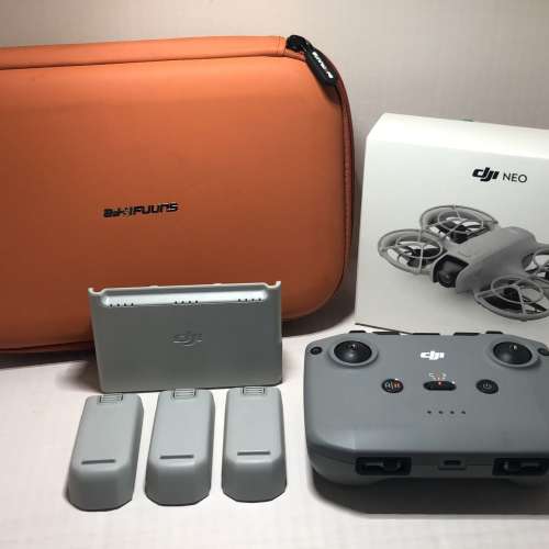 [觀塘實體店] 二手 DJI Neo Combo (共3電+收納包) (主機全新未開封) 行貨 care ref...