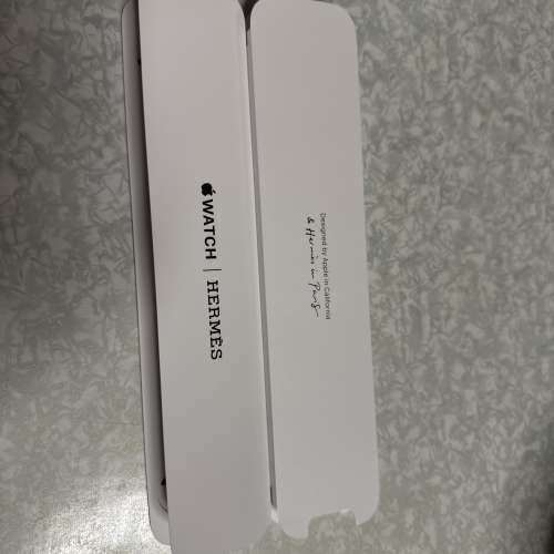 HERMES Apple Watch 全新黑色膠未用過錶帶