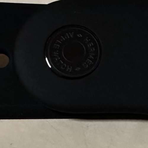 Apple Watch HERMES 全新黑色膠未用過錶帶