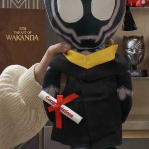 🌟直接留言需要日期👏 Marvel black panther graduation plush toy gift present 歐...