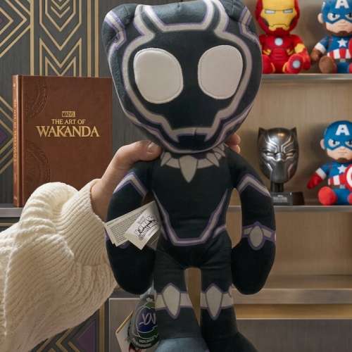 🌟直接留言需要日期👏 Marvel black panther graduation plush toy gift present 歐...
