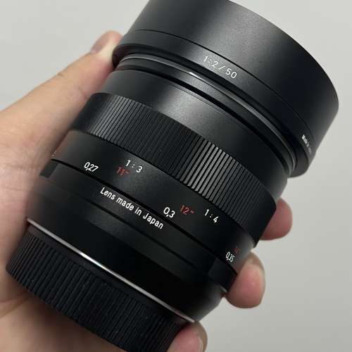 Zeiss Planar 50mm F2 ZF.2 CANON