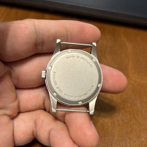 hamilton 9415a military watch