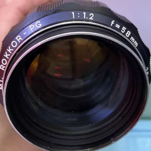 Minolta mc Rokkor-PG 58mm f1.2 手動鏡頭