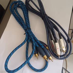 wireworld 1m/audioquest rca 1m