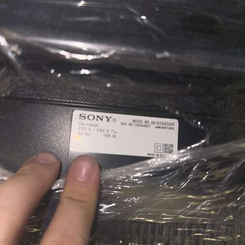 Sony 65" Smart TV KD65X8500F