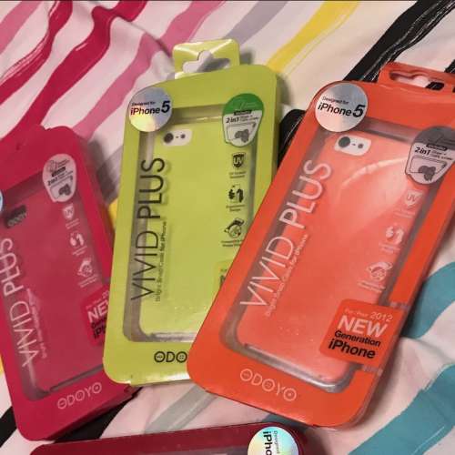 ODOYO Vivid Plus for iPhone 5/5S/SE(1st) 全新蘋果手機殼