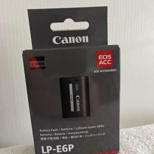 Canon R5ll 原廠電池 LP-E6P