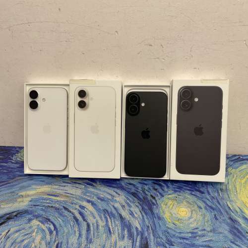 💖Apple iPhone 16系列💖/Apple iPhone 16 /128,256,512GB/超高質Apple 16系列/黑色...