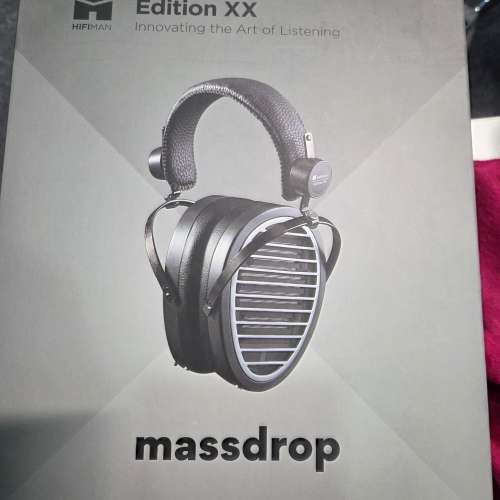 MASSDROP X HIFIMAN EDITION XX 黑色開放頭戴式耳機