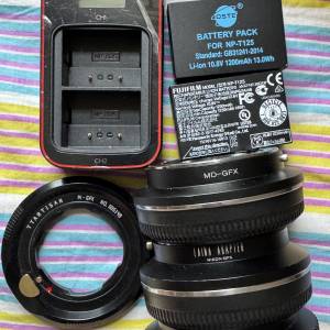 Fujifilm Gfx 轉接環 電池