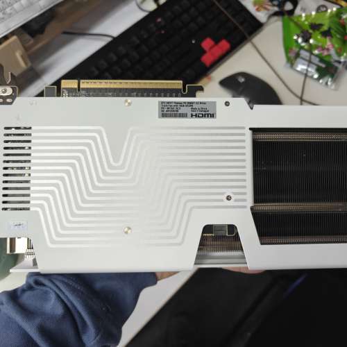 XFX Mercury AMD Radeon RX 9060 XT OC White Gaming Edition 16GB