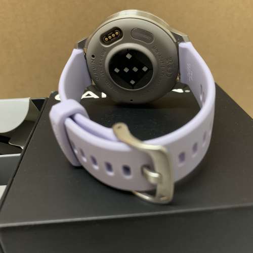 99%New Garmin Venu 4 41mm Silver with Periwinkle Silicon 010-03013-41