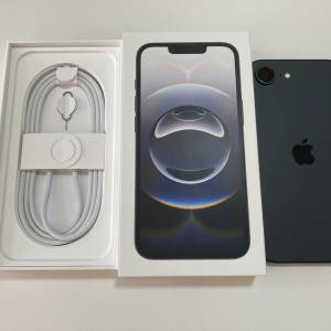 不議價港行 iPhone 16e 128gb 外觀全新 黑色 電池健康度100% 充電53次 蘋果保養至2...