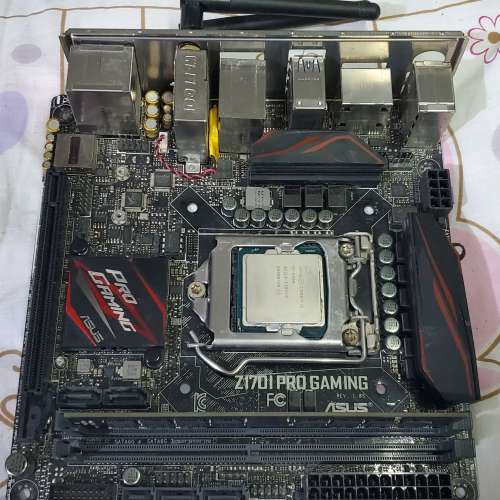 Intel Core i5-6500 cpu + ASUS Z170i PRO ITX + Klevv 8GB DDR4-2133 ram