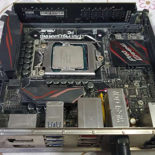 Intel Core i5-6500 cpu + ASUS Z170i PRO ITX + Klevv 8GB DDR4-2133 ram