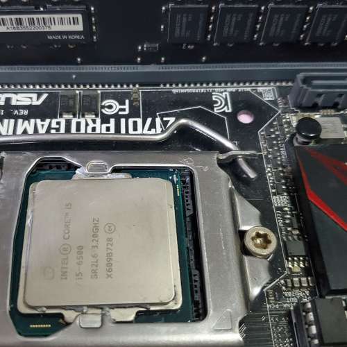 Intel Core i5-6500 cpu + ASUS Z170i PRO ITX + Klevv 8GB DDR4-2133 ram