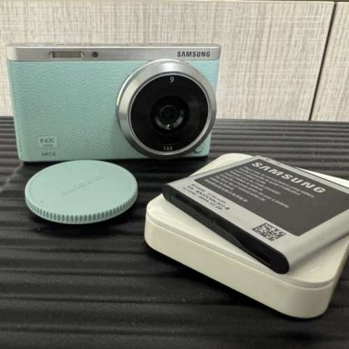 Samsung NX mini 薄荷綠 | 連 9mm 廣角鏡