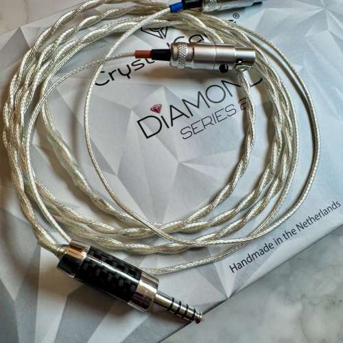 荷蘭頂級線材公司Crystal Cable Diamond 2系列Piccolo 2 耳機線2絞 mini XLR頭 / 4...