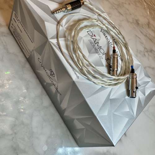 荷蘭頂級線材公司Crystal Cable Diamond 2系列Piccolo 2 耳機線2絞 mini XLR頭 / 4...