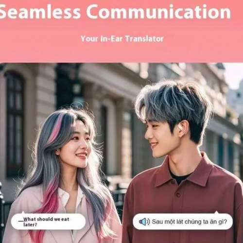 DROB AI (Multi-Function, Touch Screen, Support 140 Languages)Real time translate