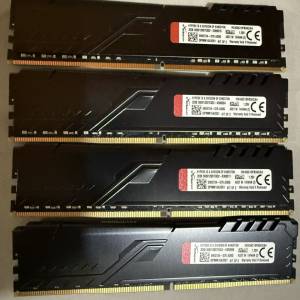 放Kingston HyperX Fury DDR4 3600 128GB Kit (4x32GB)