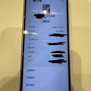 Samsung Galaxy Z Fold 6 行貨銀色