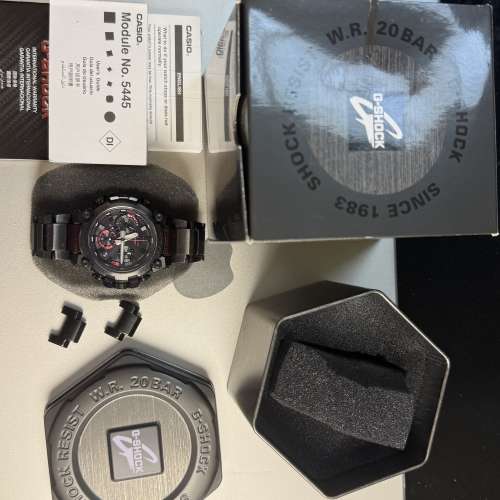 Casio G-Shock TG-B3000BD-1AJ, Made in Japan, Bluetooth, Radio Solar, MT-G 95%New