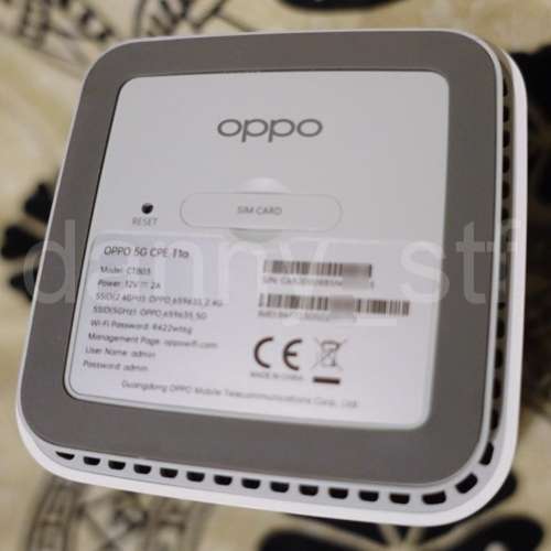 港行 OPPO 5G CPE T1a 5G/4G Sim Router 路由器 CTB03 (沒有Sim lock)
